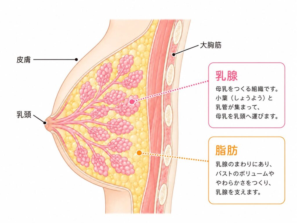 乳房内部
